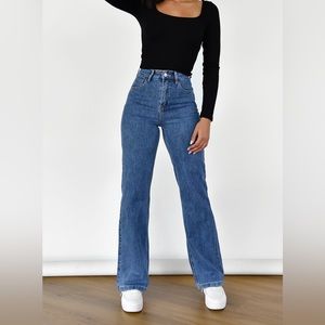 Outfitbook Flare Leg Jeans